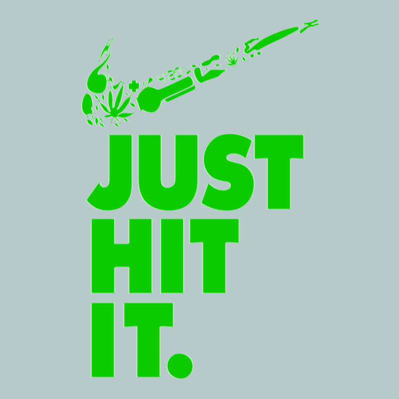 Just Hit It Cannabis Weed Vintage Retro Design For Weed Lover Heavy Core Tee by SnappyArt | Teevron