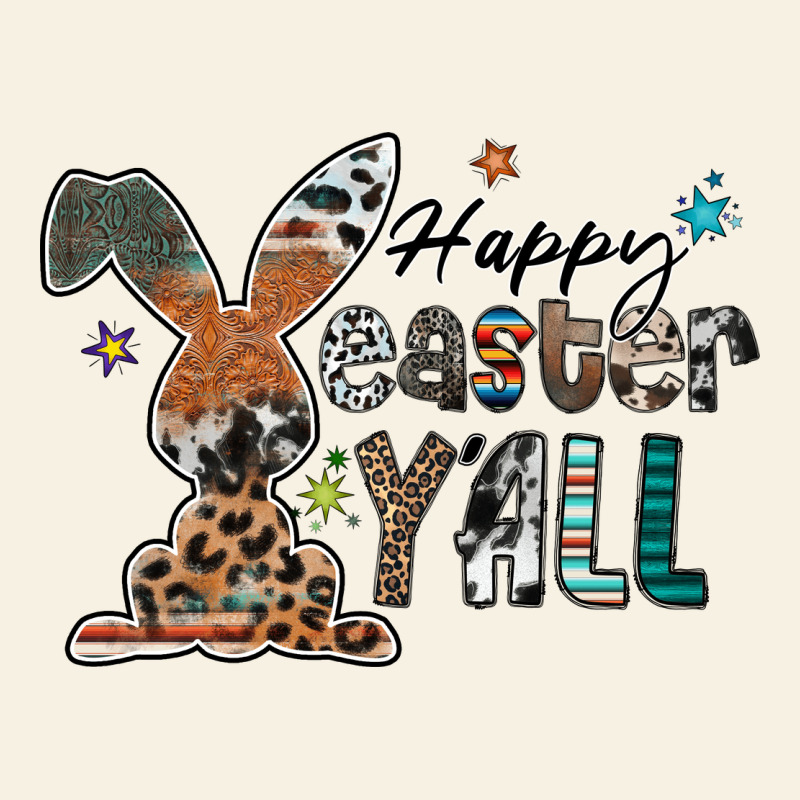 Happy Easter Y'all Vintage Tee by CowhideDigitalArt | Teevron