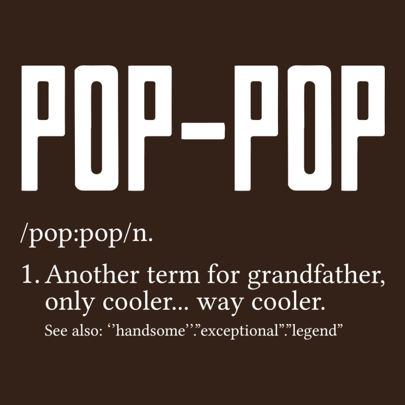 Pop Pop Gifts Grandpa Fathers Day Pop-pop Heavy Core Tee by SnappyArt | Teevron