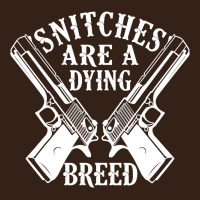 Snitches Are A Dying Breed Motorcycle Biker Gun Heavy Core Tee | Teevron
