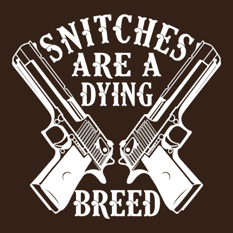 Snitches Are A Dying Breed Motorcycle Biker Gun Heavy Core Tee by SnappyArt | Teevron