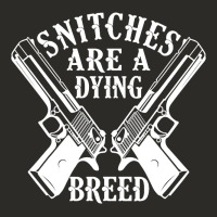 Snitches Are A Dying Breed Motorcycle Biker Gun Heavy Core Tee | Teevron