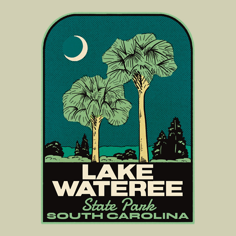 Trending Lake Wateree State Park Sc Vintage Travel Heavy Core Tee by SnappyArt | Teevron