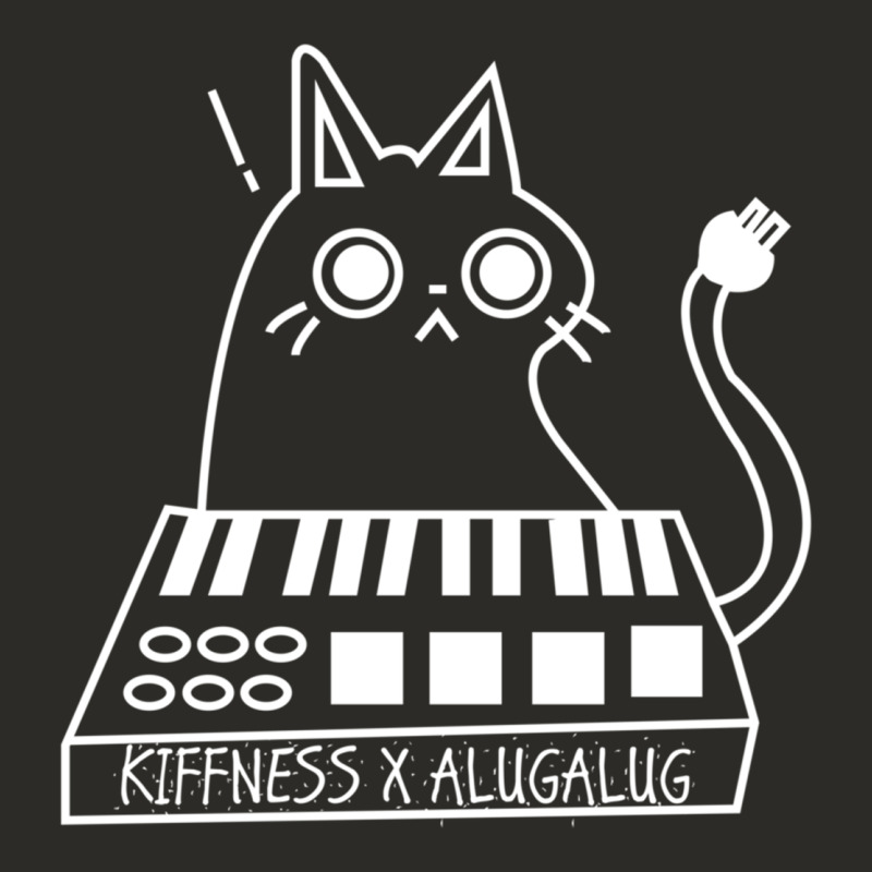 The Kiffness X Alugalug White Cat Classic Heavy Core Tee by SnappyArt | Teevron