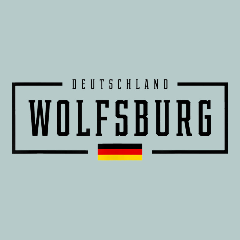 Wolfsburg Deutschland Germany German Flag Heavy Core Tee by FloraArt | Teevron