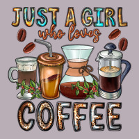 Just A Girl Who Loves Coffee Vintage Tee | Teevron