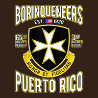 Borinqueneers Puerto Rico Flag Honor Et Fidelitas Heavy Core Tee | Teevron