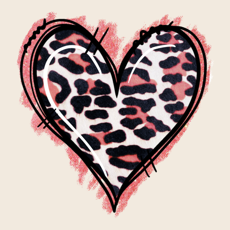 Leopard Glitter Heart Zipper Hoodie by Jasminsmagicworld | Teevron