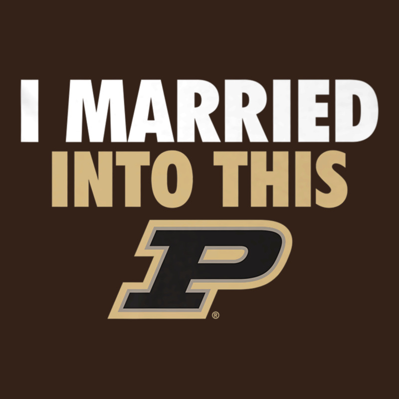 Purdue Boilermakers Married Into This - Apparel Heavy Core Tee by ArtMosaic | Teevron