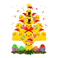 duck rubber duck christmas tree duckie and quack christmas 123 | Teevron