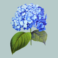 Blue  Hydrangea Heavy Core Tee | Teevron