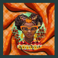 Fall African Girl Classic Tee | Teevron