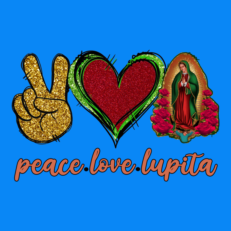 Peace Love Lupita Zipper Hoodie by Jasminsmagicworld | Teevron