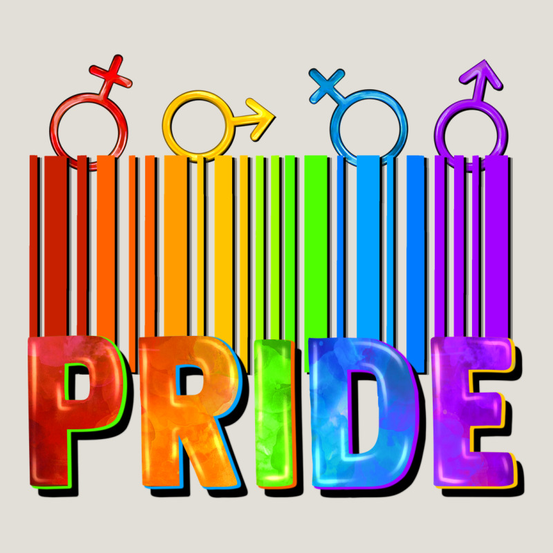 Pride Barcode Heavy Core Tee by FaDigitalArtStudio | Teevron