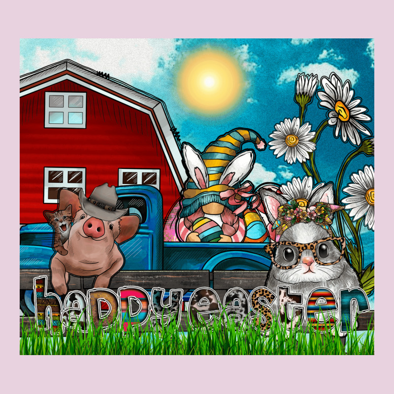 Happy Easter Ladies Tee by CowhideDigitalArt | Teevron