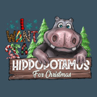 I Want A Hippopotamus For Christmas Urban Heavy Tee | Teevron