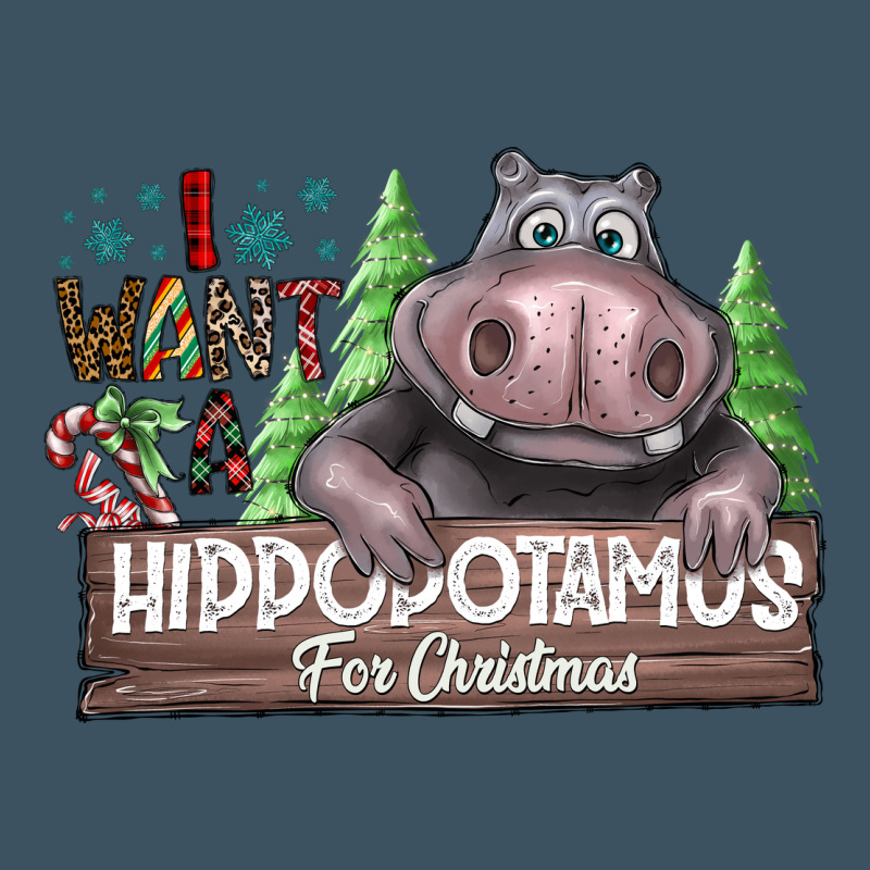 I Want A Hippopotamus For Christmas Urban Heavy Tee by CowhideDigitalArt | Teevron