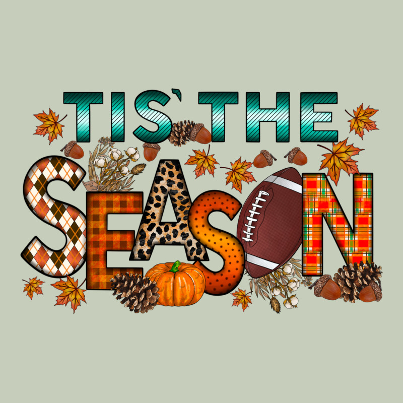 Tis The Season Football Long Sleeve Tee by RacoonDesign | Teevron
