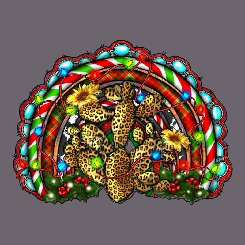 Christmas Rainbow With Leopard Cactus Premium Sweatshirt by RanaPortraitStore | Teevron