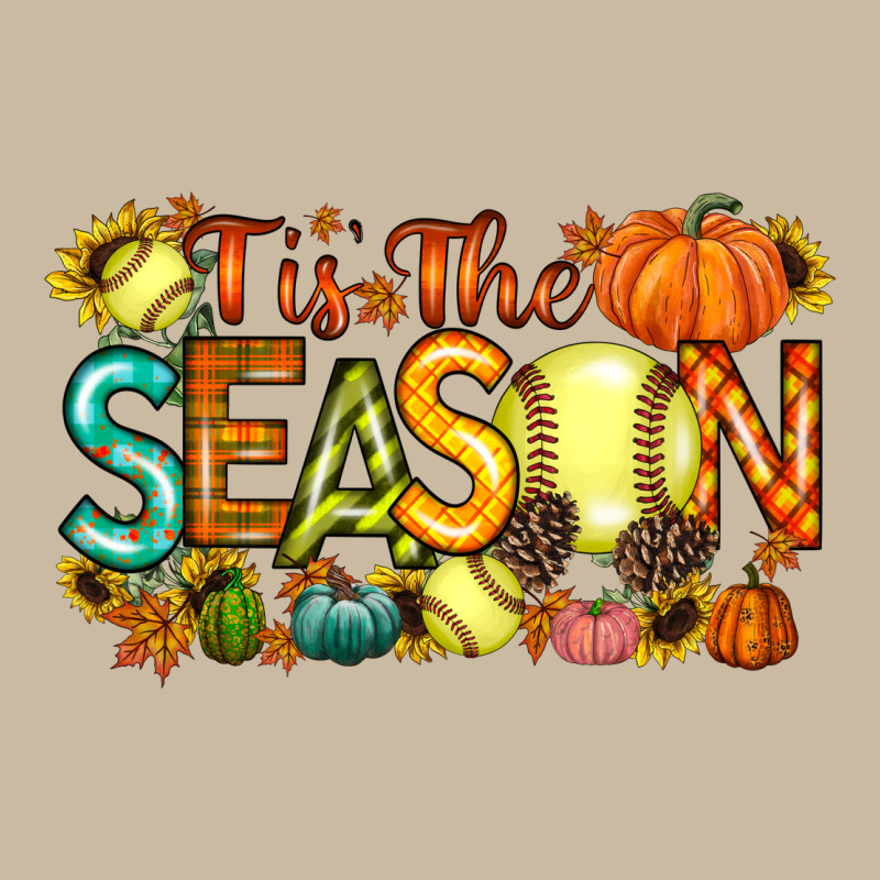Tis The Season Softball Long Sleeve Tee by RacoonDesign | Teevron