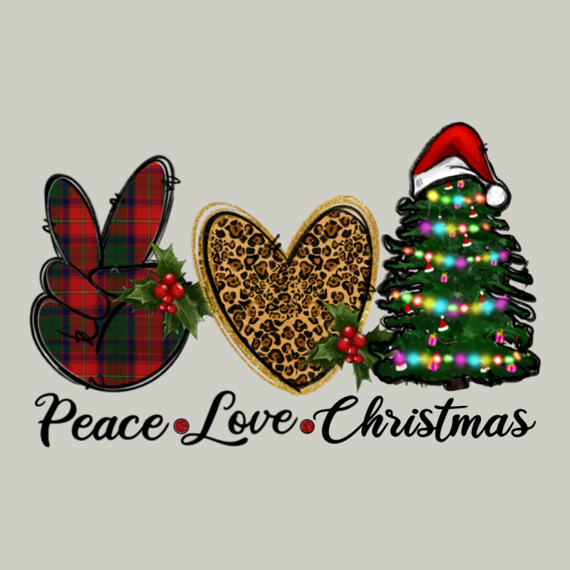 Peace Love Christmas Heavyweight Hoodie by RanaPortraitStore | Teevron