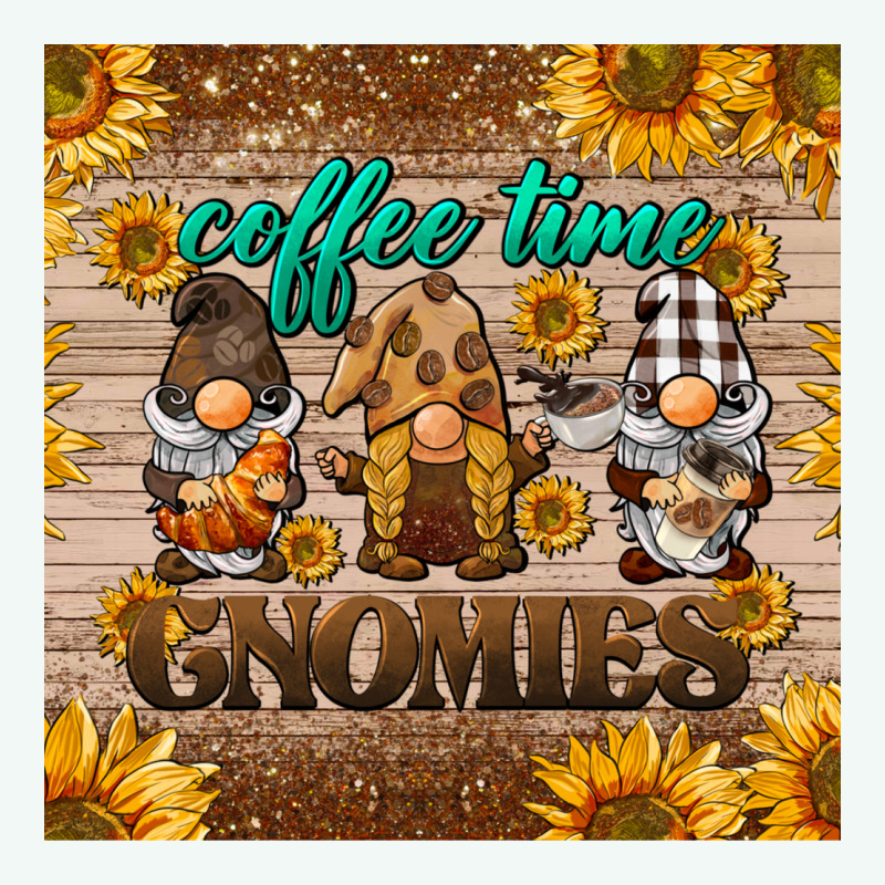Coffee Time Gnomies Mug Coaster Premium Hoodie by BarkalooDesign | Teevron