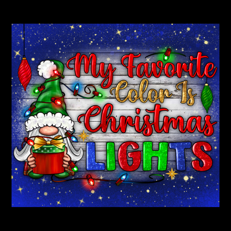 My Favorite Color Is Christmas Lights Premium Tee by BundleAndBundleShop | Teevron