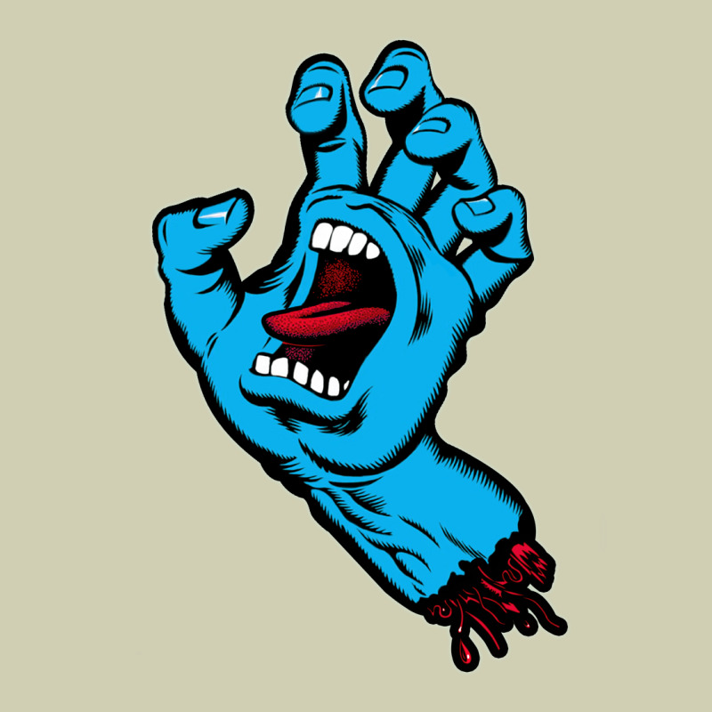 Santacruz Screaming Hand Heavy Core Tee by artisFamous | Teevron