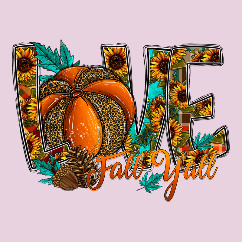 Love Fall Y'all Ladies Tee by CowhideDigitalArt | Teevron