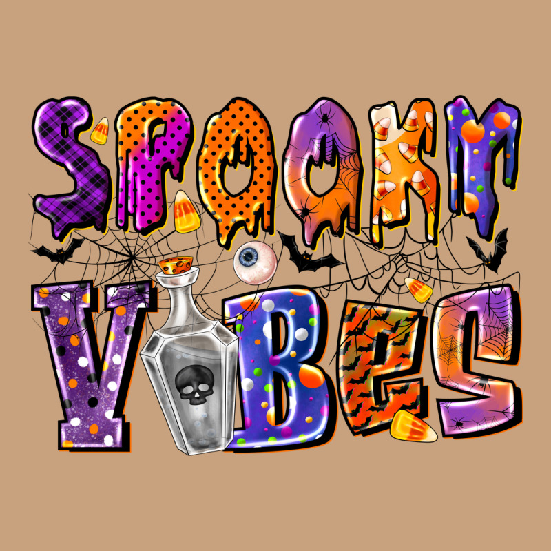 Spooky Vibes Vintage Tee by CowhideDigitalArt | Teevron