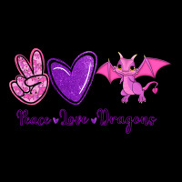 Peace Love Dragons Urban Hoodie | Teevron