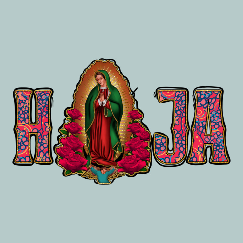 Hija Lady Of Guadalupe Heavy Core Tee by Jasminsmagicworld | Teevron