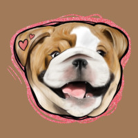 Bulldog Pink Glitter Classic Tee | Teevron