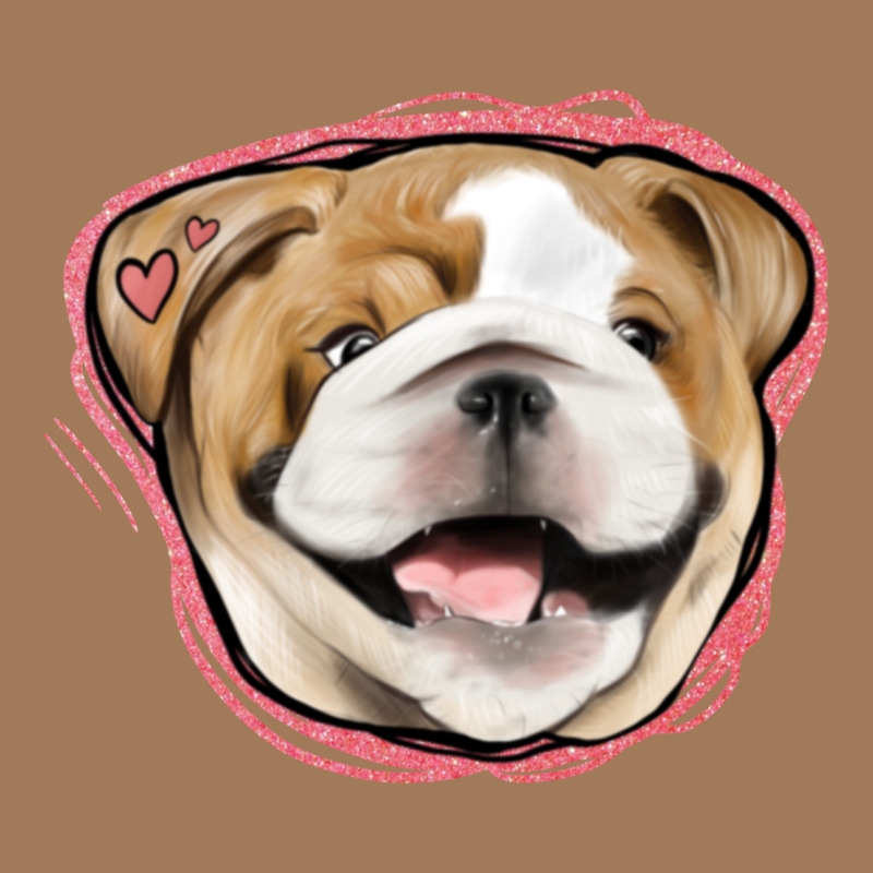 Bulldog Pink Glitter Classic Tee by Jasminsmagicworld | Teevron