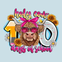 Holy Cow 100 Days Of School Ladies Tee | Teevron