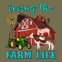 Western Loving The Farm Life Barn Cow Pig Rooster Tractor Wind Wheel Vintage Hoodie | Teevron