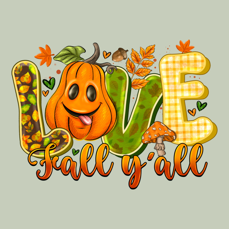 Love Fall Y'all Ladies Tee by CowhideDigitalArt | Teevron