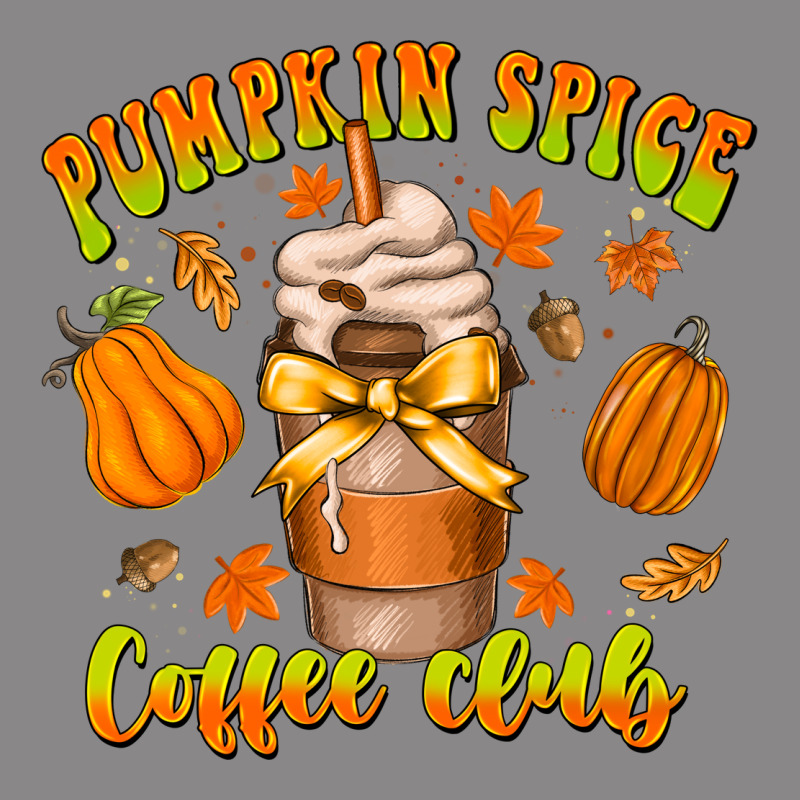 Pumpkin Spice Coffee Club Vintage Tee by CowhideDigitalArt | Teevron