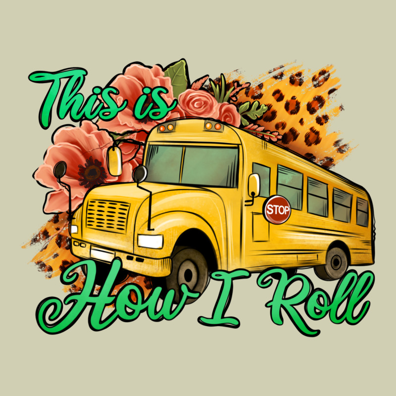 This Is How I Roll Woman Bus Driver Heavy Core Tee by Jasminsmagicworld | Teevron