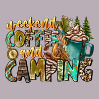Weekends Coffee And Camping Vintage Tee | Teevron