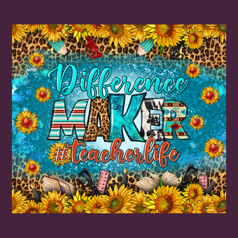 Difference Maker Teacher Life Tumbler Premium Tee by BundleAndBundleShop | Teevron