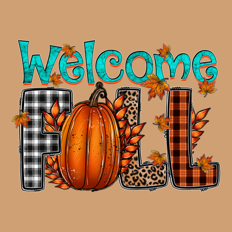 Welcome Fall Vintage Tee by CowhideDigitalArt | Teevron