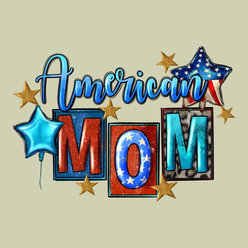 American Mom 4th Of July Heavy Core Tee by FaDigitalArtStudio | Teevron