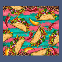 Mexican Taco Paper Glitter Leopard Wooden Vintage Hoodie | Teevron