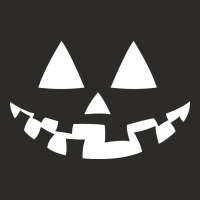 Halloween Jack O Lantern (white) Heavy Core Tee | Teevron