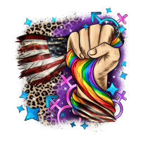 LGBTQ+ and American flag | Teevron