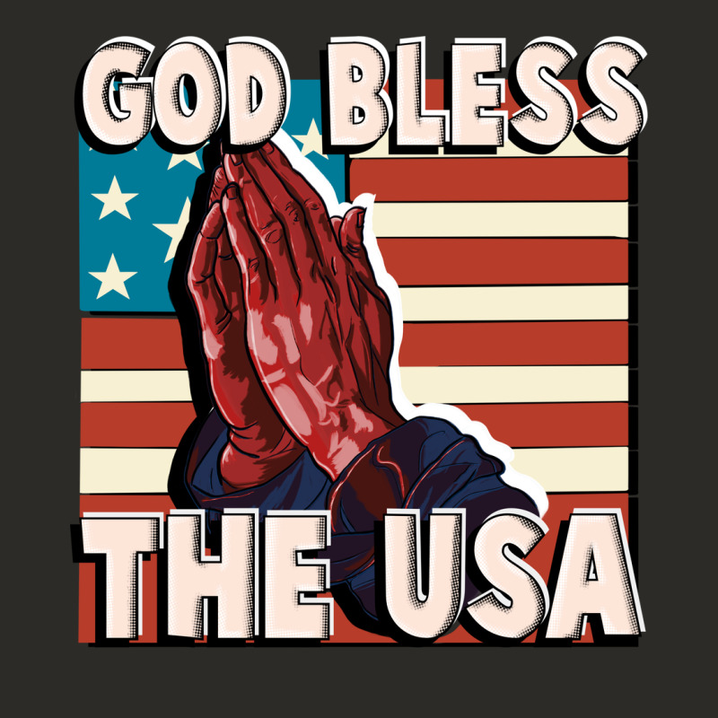 God Bless The Usa Heavy Core Tee by FaDigitalArtStudio | Teevron