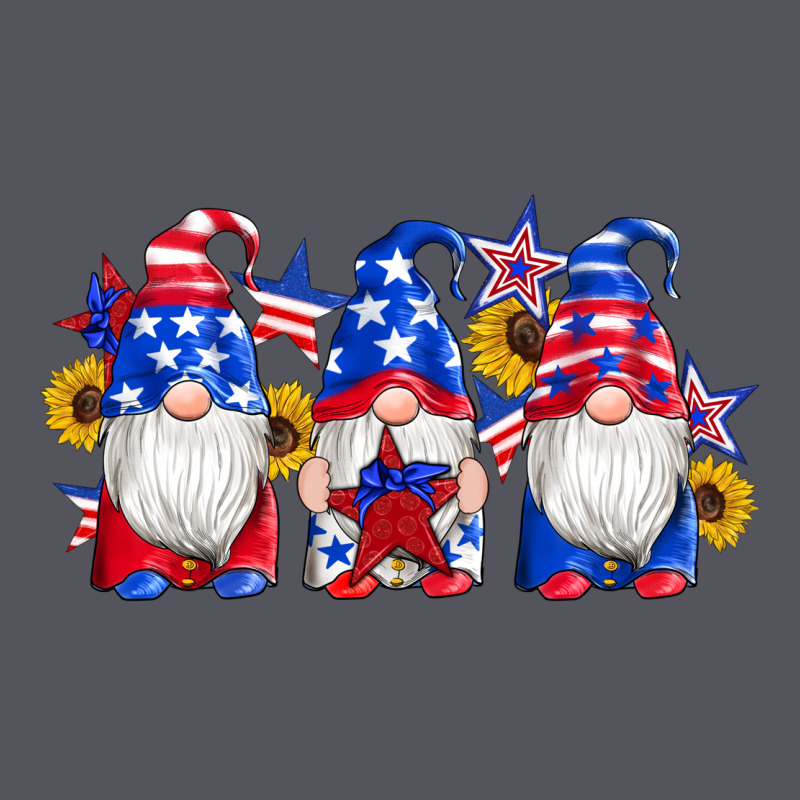 American Flag Gnomes Sunflowers Star Vintage Hoodie by Artiststas | Teevron