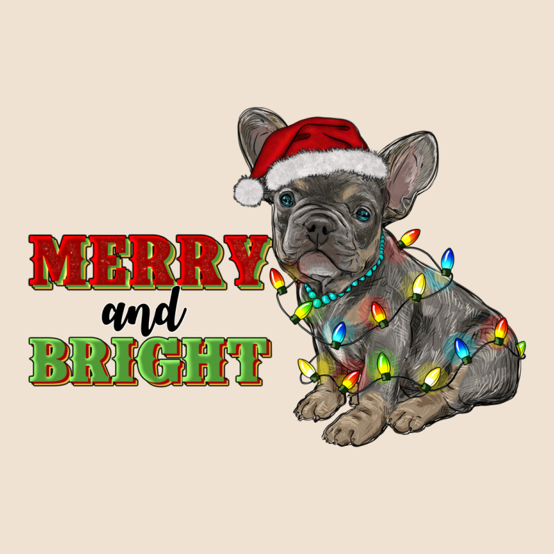 Merry And Bright French Bulldog Urban Heavy Tee by RanaPortraitStore | Teevron