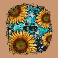 Sunflower Cowhide And Turquoise Patches Heavyweight Hoodie | Teevron